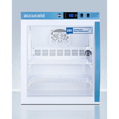 Accucold Summit 2 Cu.Ft. Compact Controlled Room Temperature Cabinet | ARG2PV-CRTLHD