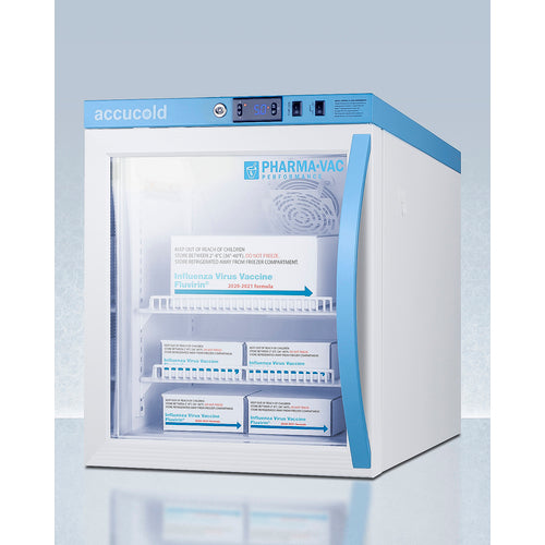 Accucold Summit 2 Cu.Ft. Compact Vaccine Refrigerator, Certified to NSF/ANSI 456 Vaccine Storage Standard