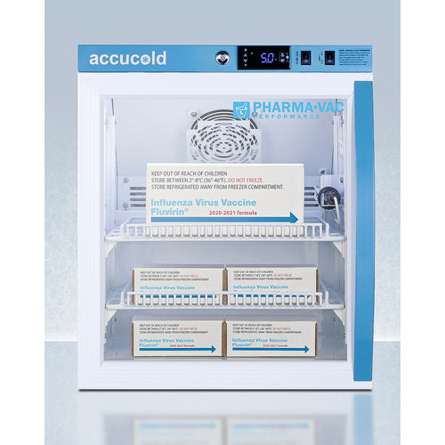 Accucold Summit 2 Cu.Ft. Compact Vaccine Refrigerator, Certified to NSF/ANSI 456 Vaccine Storage Standard