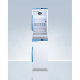 Accucold Summit 20" Wide Performance Series All-Refrigerator/All-Freezer Combination | ARG31PVBIADA-AFZ2PVBIADASTACK