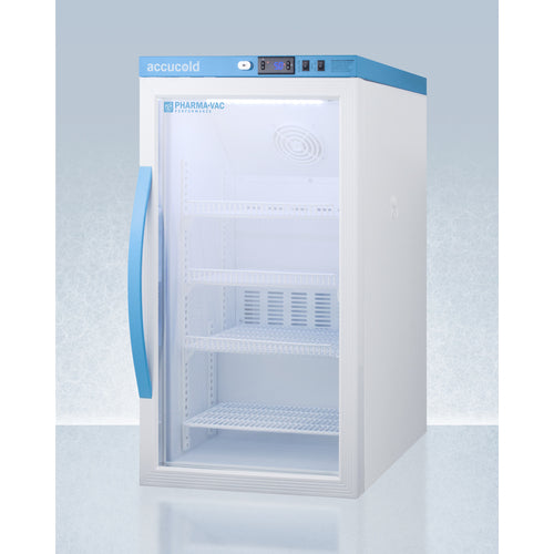 Accucold Summit 3 Cu.Ft. Counter Height Vaccine Refrigerator, Certified to NSF/ANSI 456 Vaccine Storage Standard