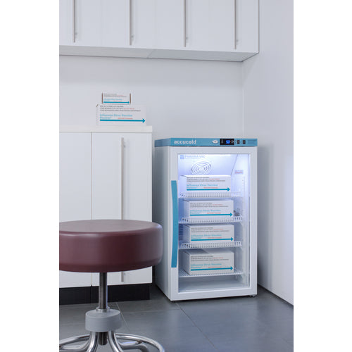 Accucold Summit 3 Cu.Ft. Counter Height Vaccine Refrigerator, Certified to NSF/ANSI 456 Vaccine Storage Standard