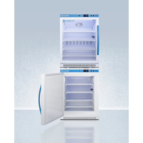 Accucold Summit 24" Wide Performance Series All-Refrigerator/All-Freezer Combination