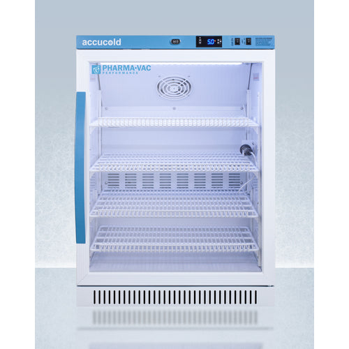 Accucold Summit 6 Cu.Ft. ADA Height Vaccine Refrigerator, Certified to NSF/ANSI 456 Vaccine Storage Standard