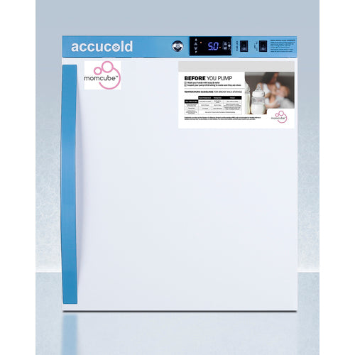 Accucold - 1.9 Cu.Ft. Countertop MOMCUBE Breast Milk Refrigerator