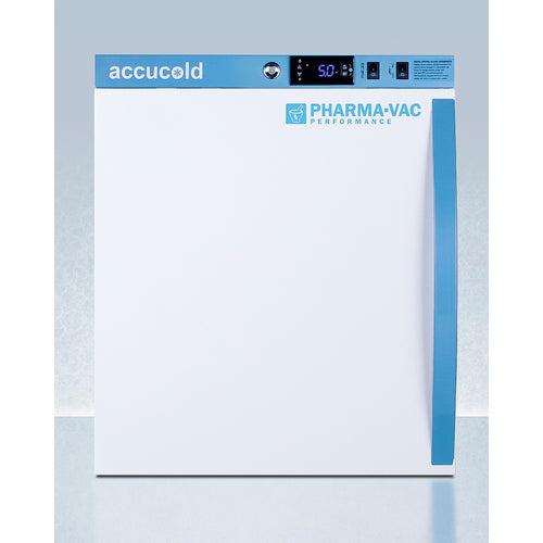 Accucold Summit - 2 Cu.Ft. Compact Vaccine Refrigerator, Certified to NSF/ANSI 456 Vaccine Storage Standard | ARS2PV456LHD