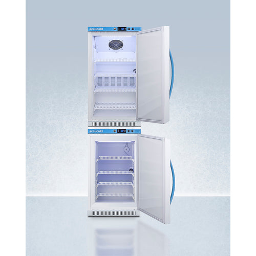 Accucold Summit - 20" Wide Performance Series All-Refrigerator/All-Freezer Combination | ARS32PVBIADA-AFZ2PVBIADASTACK