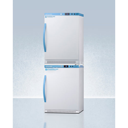 Accucold Summit - 24" Wide Performance Series All-Refrigerator/All-Freezer Combination | ARS6PV-AFZ5PVBIADASTACK