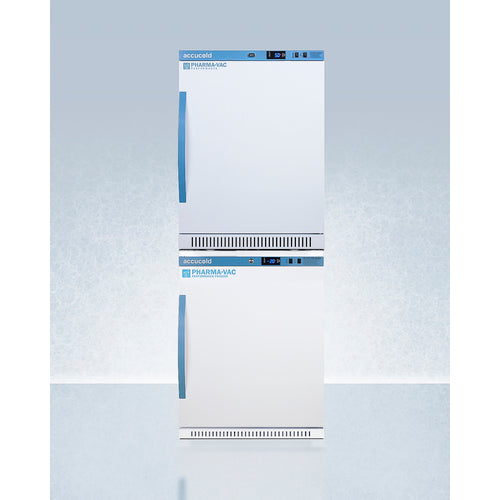 Accucold Summit - 24" Wide Performance Series All-Refrigerator/All-Freezer Combination | ARS6PV-AFZ5PVBIADASTACK