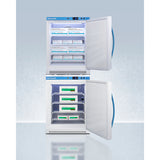 Accucold Summit - 24" Wide Performance Series All-Refrigerator/All-Freezer Combination | ARS6PV-AFZ5PVBIADASTACK