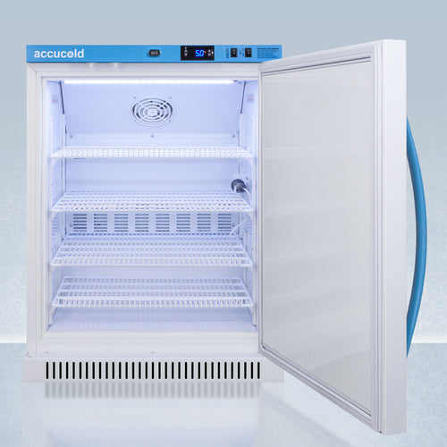 Accucold Summit - 6 Cu.Ft. ADA Height Vaccine Refrigerator, Certified to NSF/ANSI 456 Vaccine Storage Standard | ARS6PV456