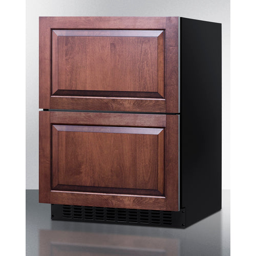 Summit - 24" Wide 2-Drawer All-Refrigerator, ADA Compliant (Panels Not Included)