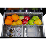 Summit - 24" Wide 2-Drawer All-Refrigerator, ADA Compliant