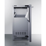 Summit - 15" wide 68 pound clear icemaker - BIM62ADA