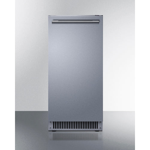 Summit - 15" wide 68 pound clear icemaker - BIM63OSADA