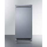 Summit - 15" wide 68 pound clear icemaker - BIM63OSADA