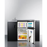 Summit - 54" Wide All-In-One Kitchenette, ADA Counter Height