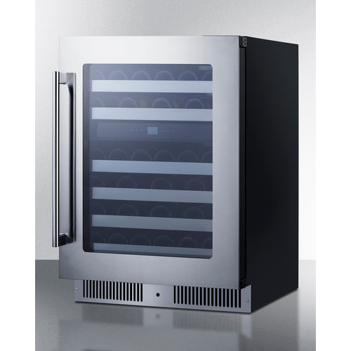 Summit - 24" wide premium dual zone undercounter wine cellar - CL244WC2
