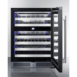 Summit - 24" wide premium dual zone undercounter wine cellar - CL244WC2