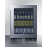 Summit - 24" wide premium built-in undercounter beverage center - CL24BV1
