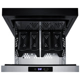 Summit - 18" Wide Built-In Wine/Beverage Cooler Drawer