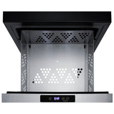 Summit - 18" Wide Built-In Wine/Beverage Cooler Drawer