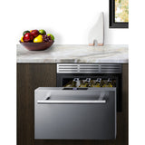Summit - 18" Wide Built-In Wine/Beverage Cooler Drawer