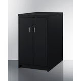 Summit - 85" wide casework suite with refrigerator, microwave, and cabinets - CWSUITE85G