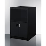Summit - 85" wide casework suite with refrigerator, microwave, and cabinets - CWSUITE85G