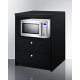 Summit - Storage cabinet with space for microwave, ships fully assembled - CWM2ADA