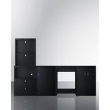 Summit - 43" wide casework suite with refrigerator, microwave, and cabinets - CWSUITE43R