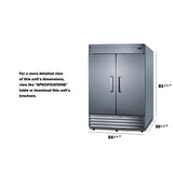 Accucold Summit - 39 Cu.Ft. Reach-In Freezer | SCFF436