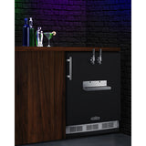 Summit - Built-in undercounter front tap kegerator for commercial or home use - SBC58BFRTP