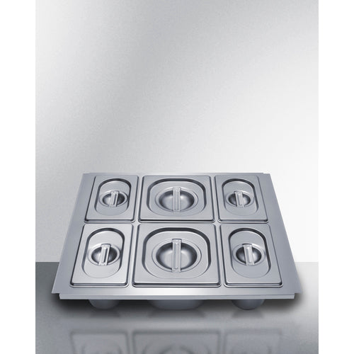 Summit - Accessory for drawer refrigerator 6 containers - KITADRD24