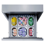Summit - Accessory for drawer refrigerator 6 containers - KITADRD24