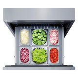 Summit - Accessory for drawer refrigerator 6 containers - KITADRD24