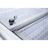 Summit - Ice cream chest freezer with glass sneeze guard (ships unassembled) - NOVA53GDC
