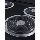 Summit - 24" wide electric coil top range in stainless steel - PROEL24SS