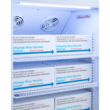 Accucold Summit - 6 Cu.Ft. ADA Height Vaccine Refrigerator, Certified to NSF/ANSI 456 Vaccine Storage Standard | ARS6PV456