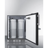 Summit - Built-in undercounter ADA height front tap kegerator for commercial or home use - SBC58BFRTPADA
