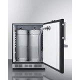 Summit - Built-in undercounter front tap kegerator for commercial or home use - SBC58BFRTP