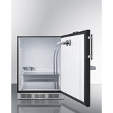 Summit - Built-in undercounter ADA height front tap kegerator for commercial or home use - SBC58BFRTPADA