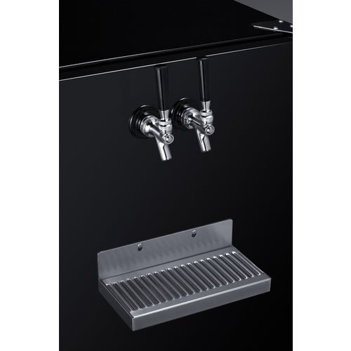 Summit - Built-in undercounter ADA height front tap kegerator for commercial or home use - SBC58BFRTPADA