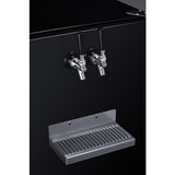 Summit - Built-in undercounter ADA height front tap kegerator for commercial or home use - SBC58BFRTPADA
