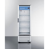 Summit - 21" wide upright glass door commercial beverage center - SCR801G