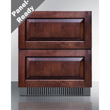 Summit - 27" wide built-in undercounter ADA height 2-drawer outdoor all-refrigerator - SPR275OS2DCSSADA