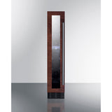 Summit - 6" wide ADA compliant built-in undercounter wine cellar with panel-ready door trim - SWC007PNR