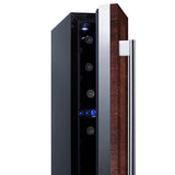 Summit - 6" wide ADA compliant built-in undercounter wine cellar with panel-ready door trim - SWC007PNR