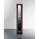 Summit - 6" wide ADA compliant built-in undercounter wine cellar with panel-ready door trim - SWC007PNR