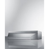 Summit - 30" wide shell hood in stainless steel - HSHELL30SS